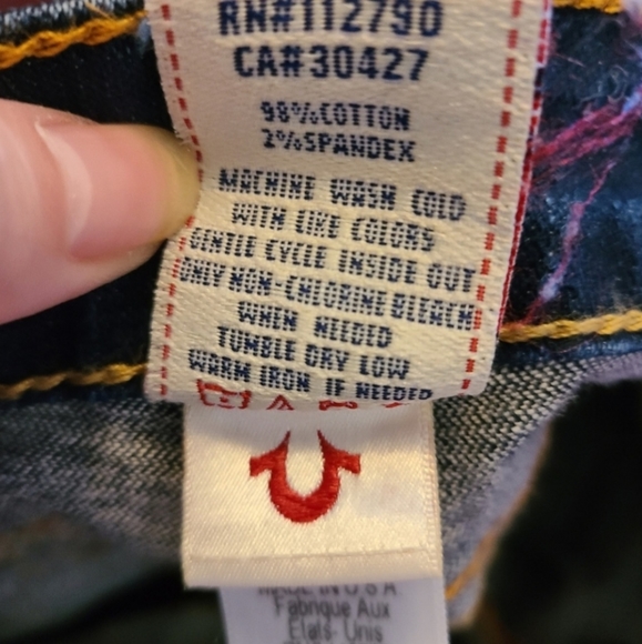 True Religion Stella Seat Skinny W=25 I=25 - Picture 4 of 7